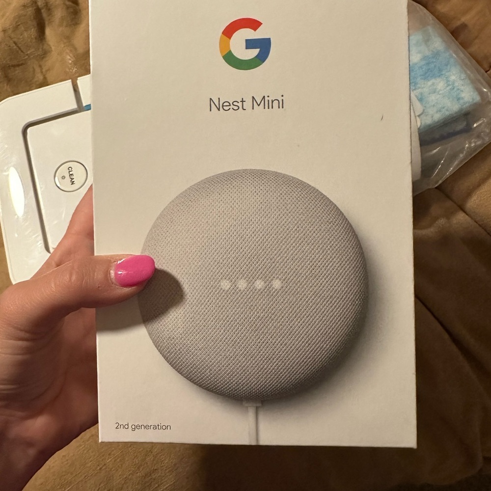Google Nest Mini 2nd Gen Smart Speaker - Gray